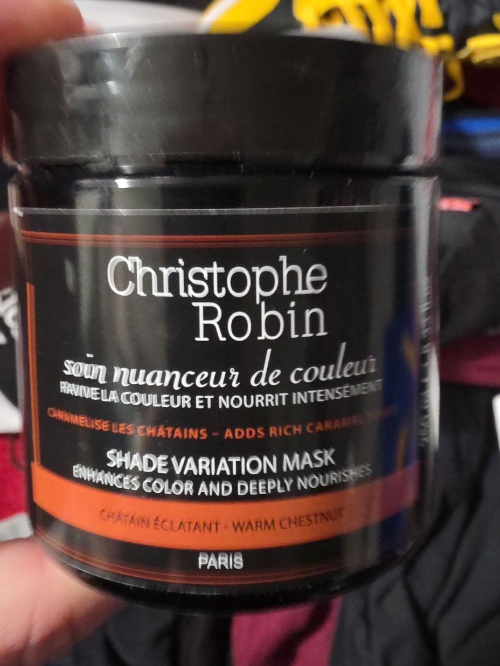 Warm Up Your Chestnut Hair Mask - Rich Chestnut Tone